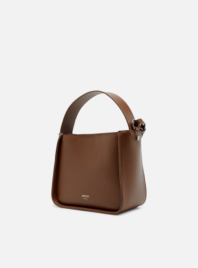 Bolsa Tote Pequena Marrom