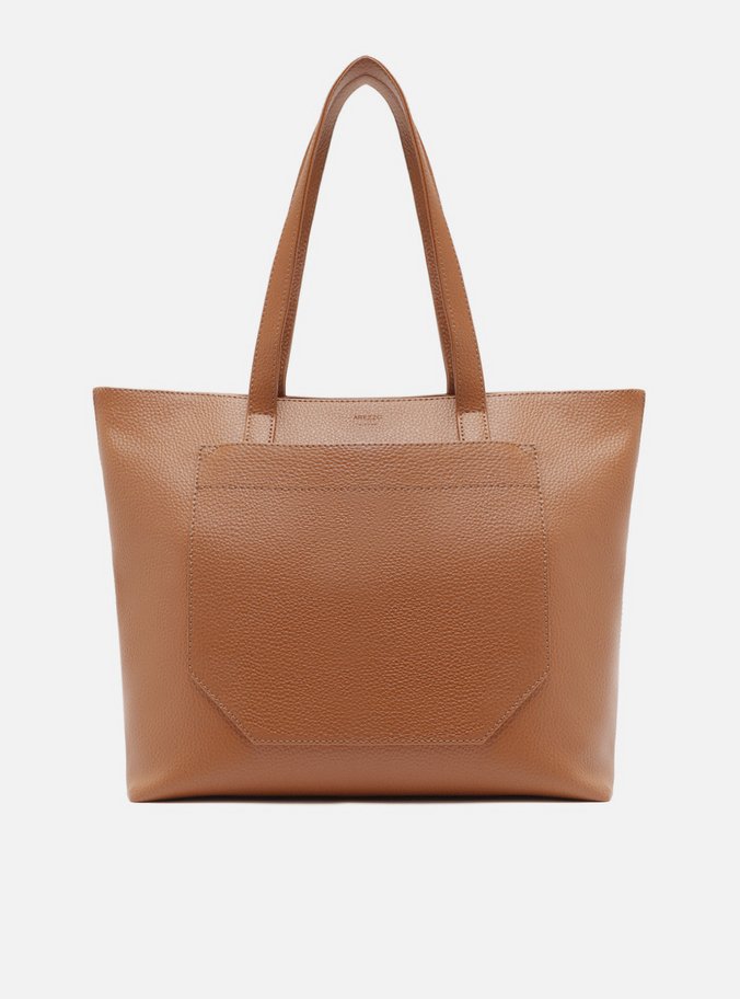 Bolsa Shopping Marrom Diana Grande
