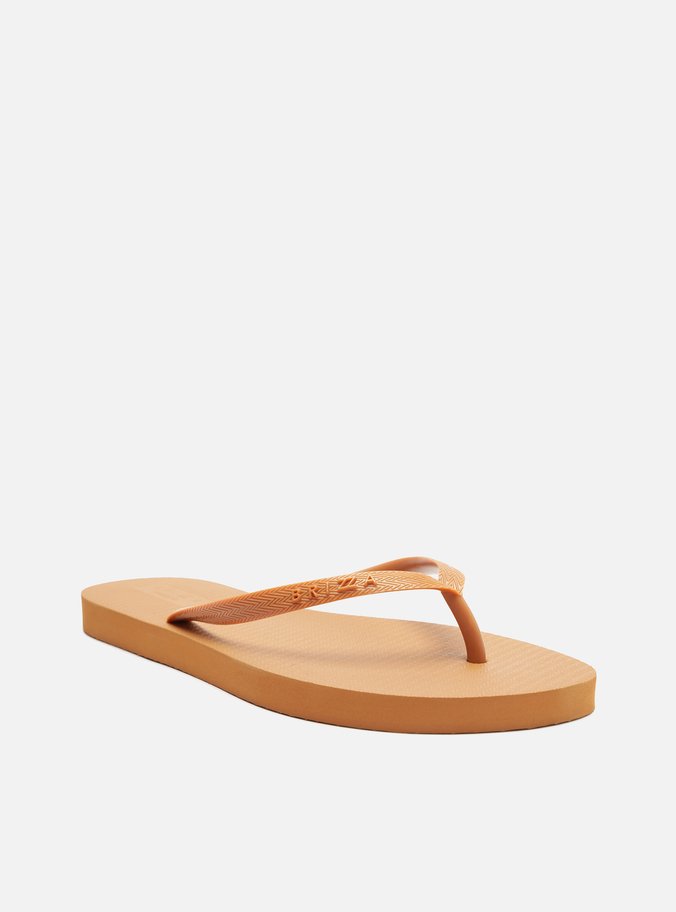 Chinelo de Dedo Laranja Ocre Essential Brizza