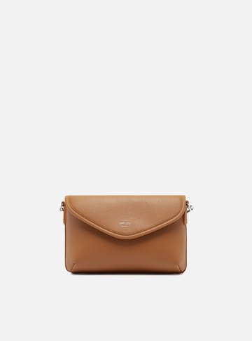 Bolsa Tiracolo Marrom Pequena