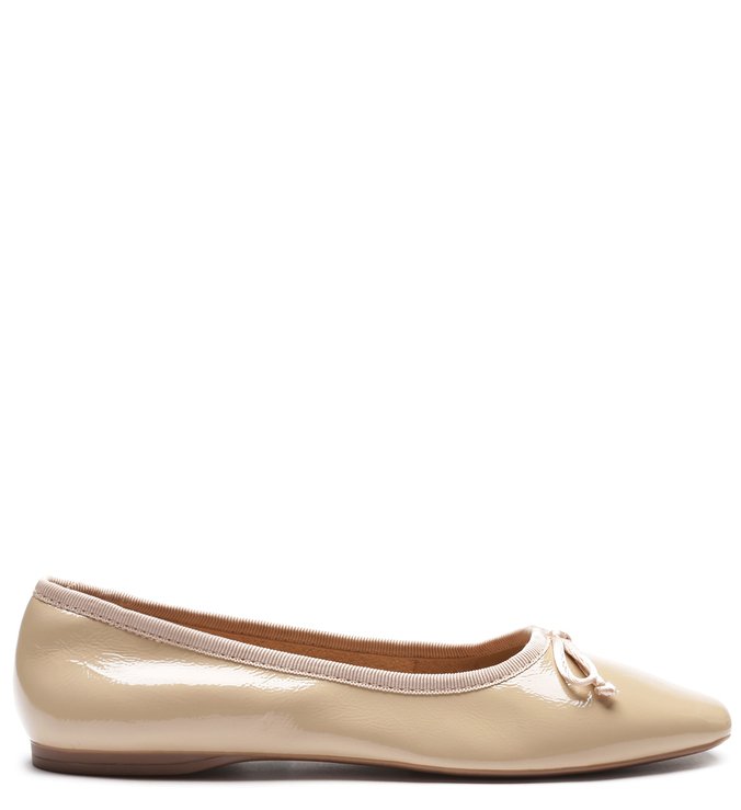 Sapatilha Bege Arezzo Touch Couro