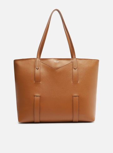 Bolsa Shopping Marrom Grande Tiras Capa