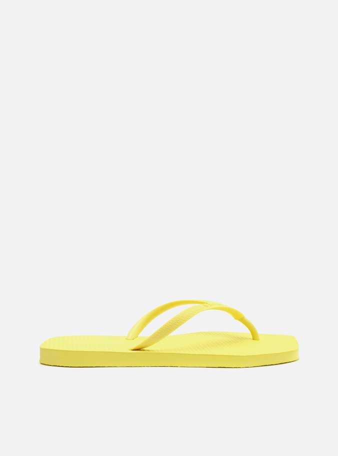 Chinelo de Dedo Amarelo Square Basics