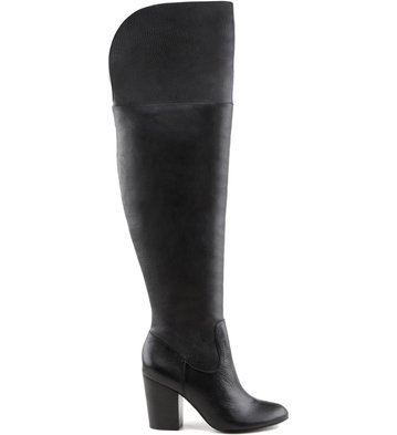 Bota Over The Knee Preta
