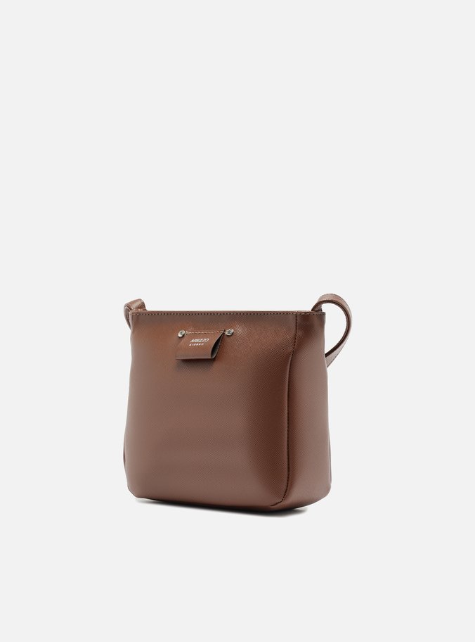 Bolsa Tiracolo Marrom Pequena