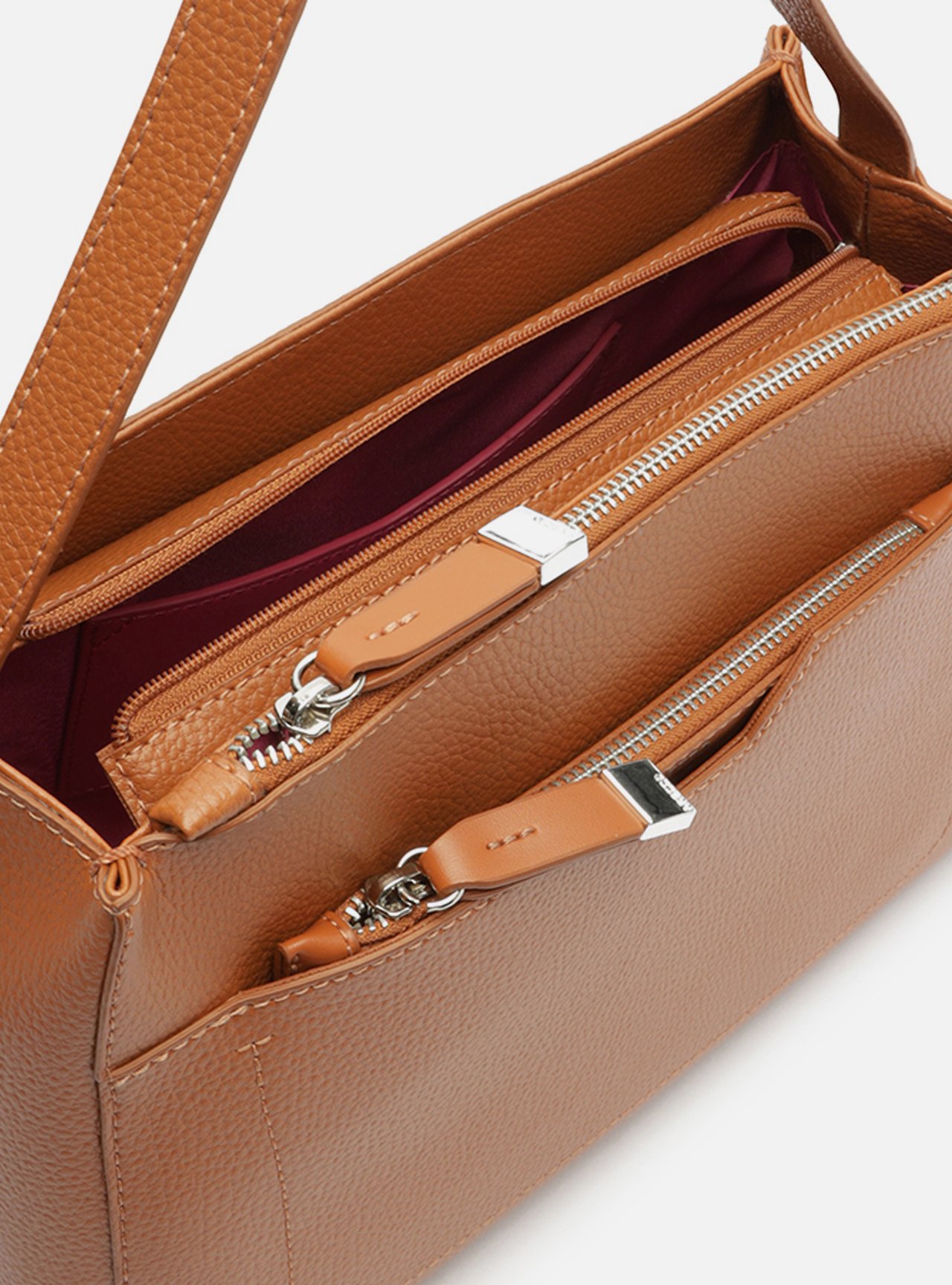 Bolsa Tote Caramelo Emilly Grande — foto 4
