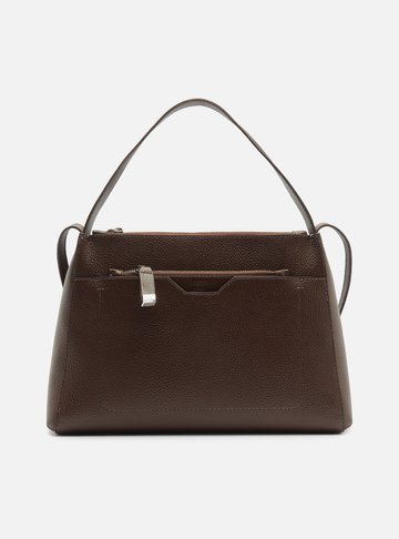 Arezzo — Bolsa Tote Marrom Escura Emilly Grande