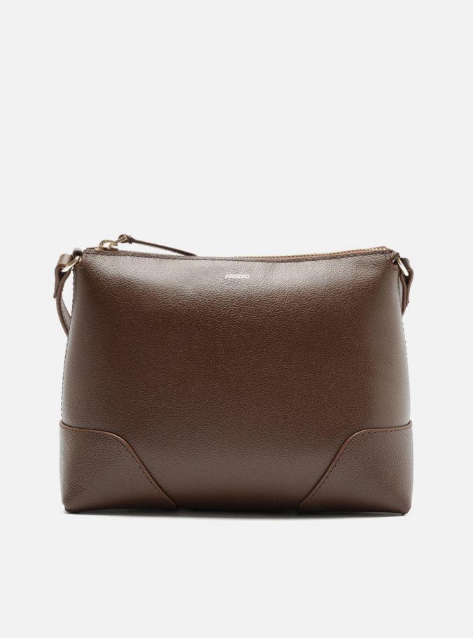 Bolsa Tiracolo Marrom Pequena