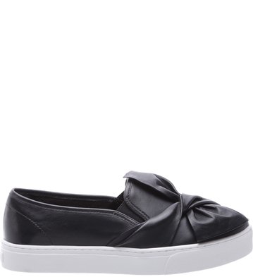 Slip-on Laço Preto