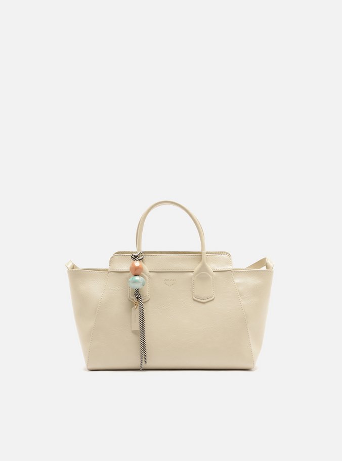 Bolsa Shopping Branca Média Pedraria