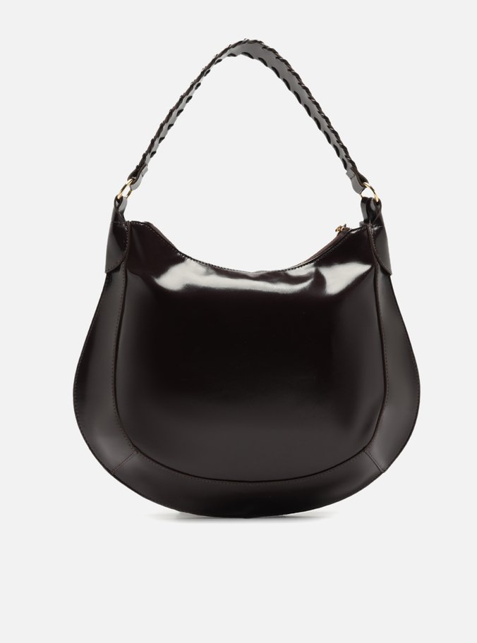 Bolsa Hobo Marrom Grande Barbicacho