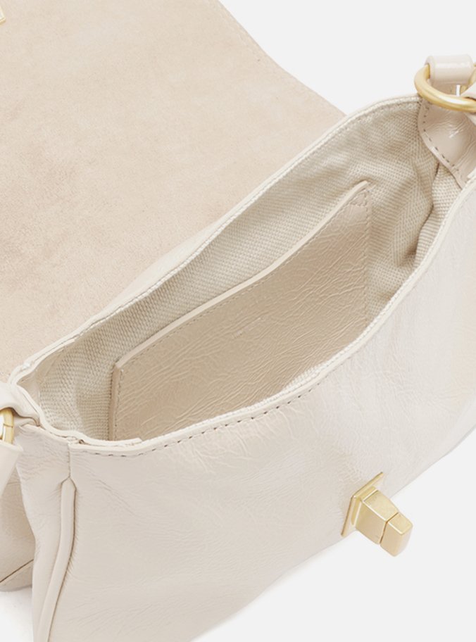 Bolsa Tiracolo Branca Couro Amélia Pequena