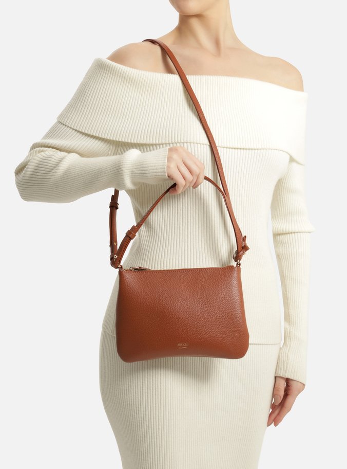 Bolsa Tiracolo Marrom Luisa Pequena