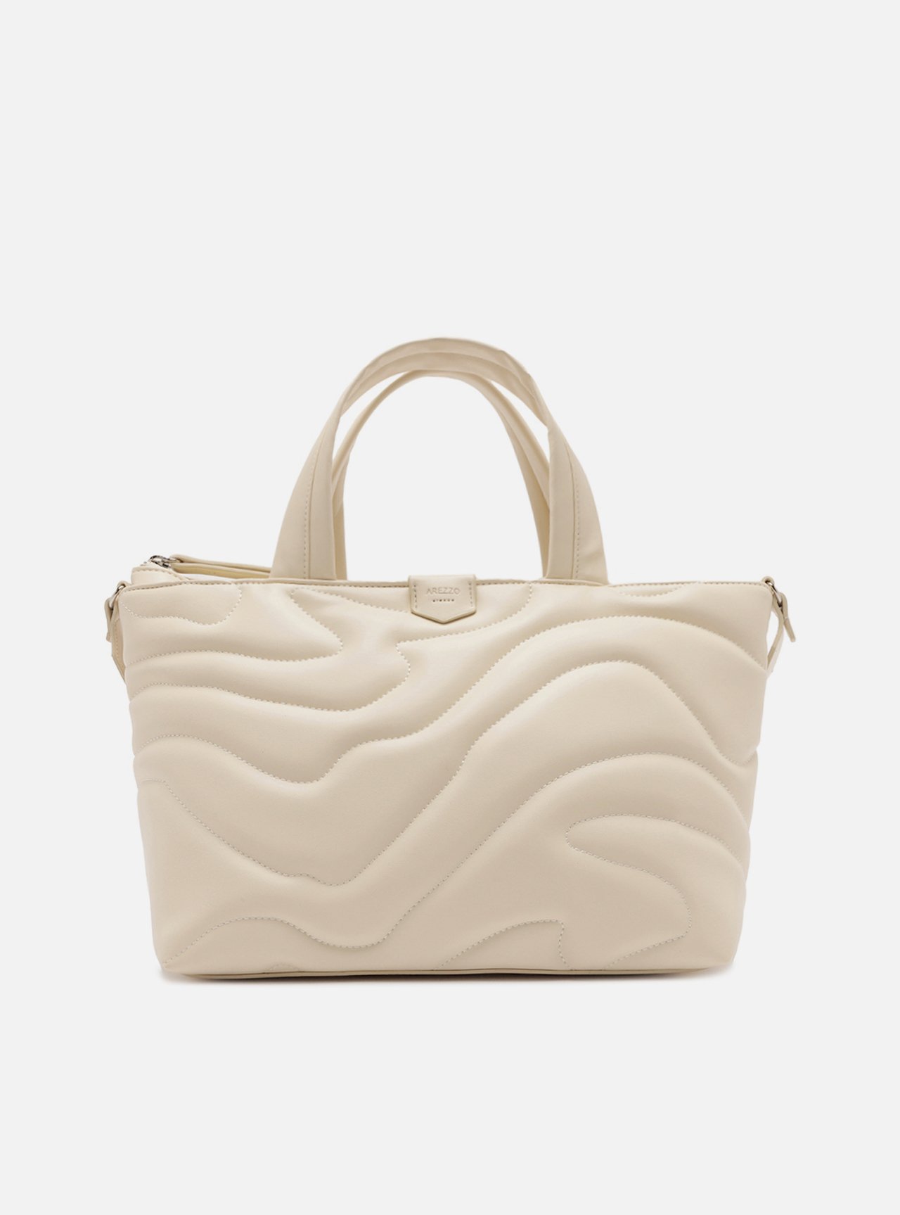 Bolsa Tote Off-White Waves Grande — foto 1