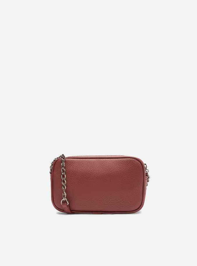 Bolsa Tiracolo Rosa Pequena Corrente Basic