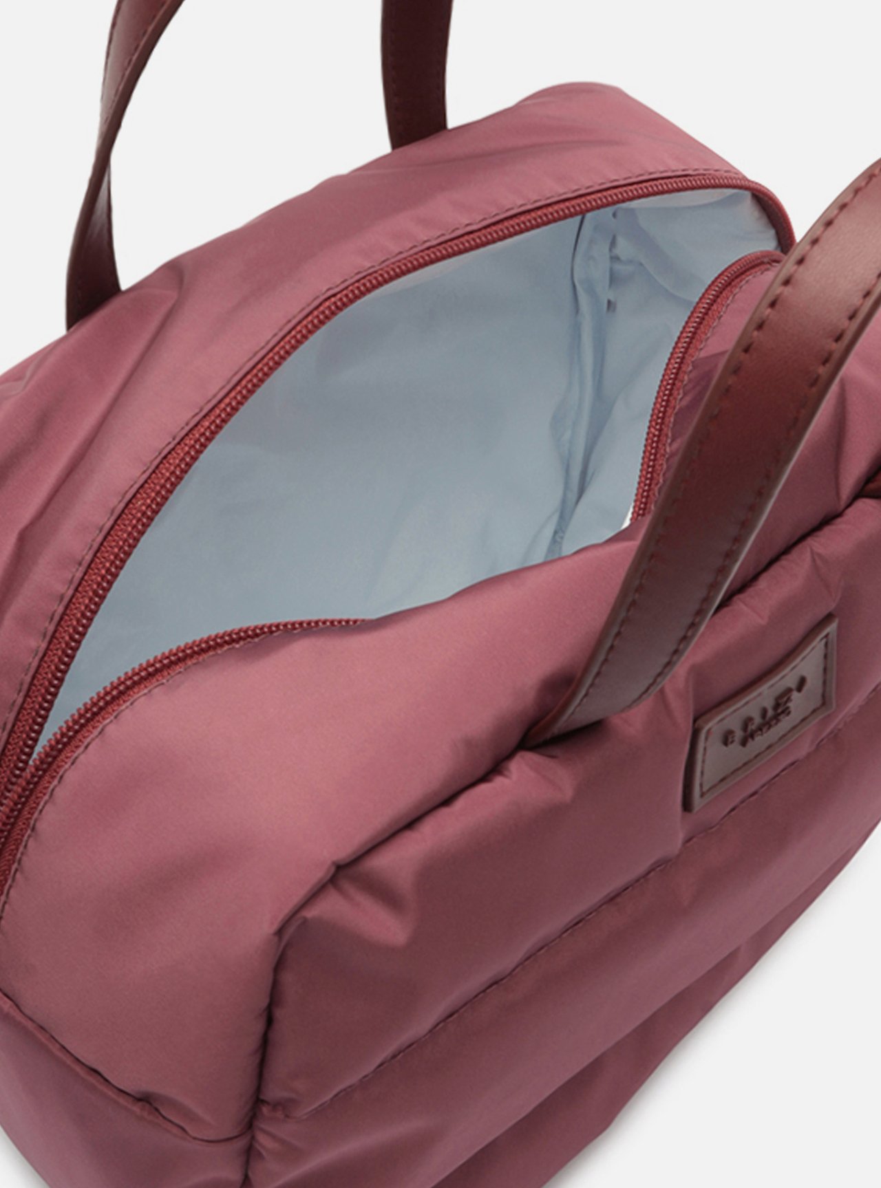 Bolsa Térmica Tiracolo Bordô Nylon Gigi Média — foto 4