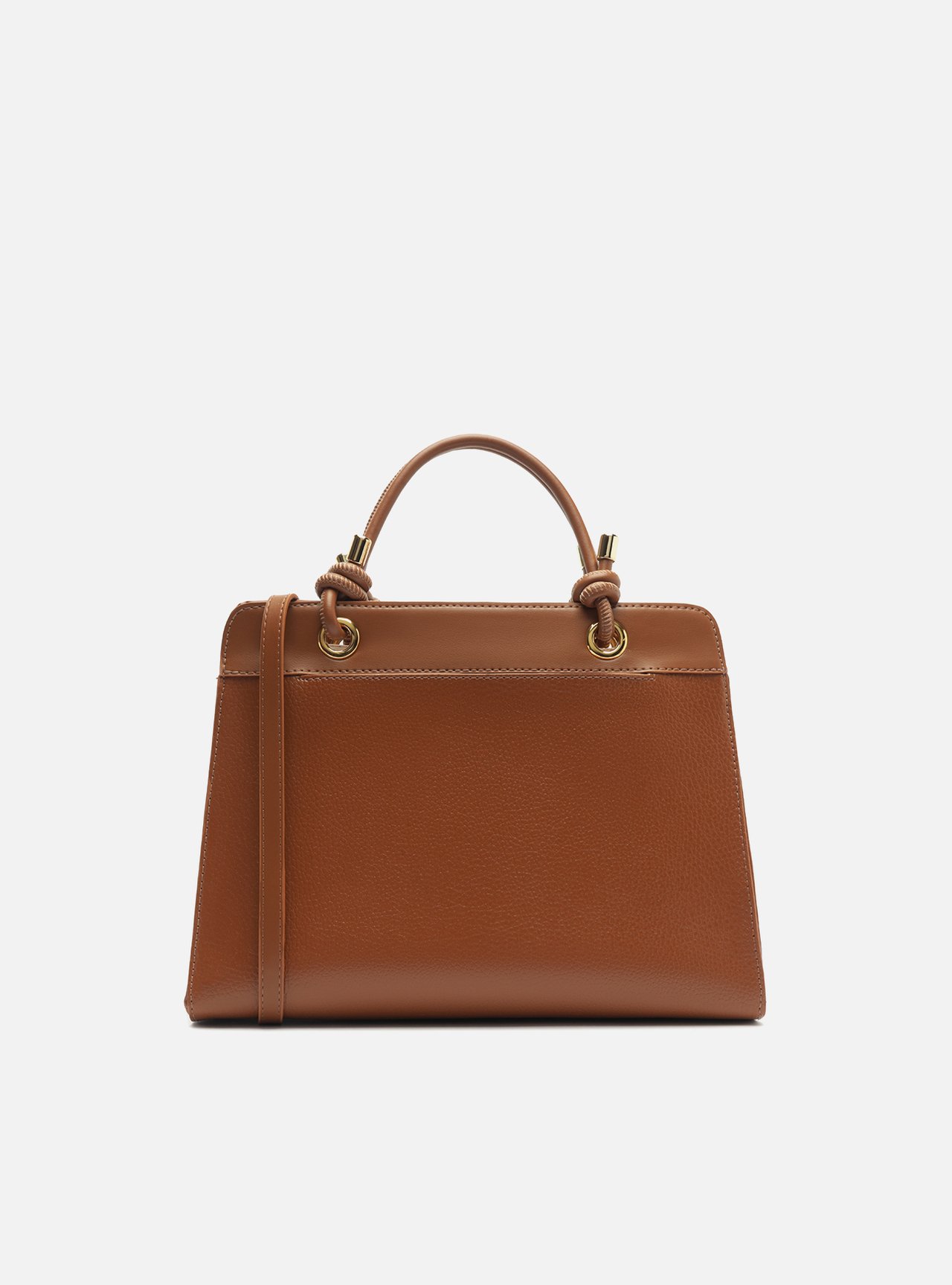 Bolsa Tote Caramelo Média Enrolados — foto 3
