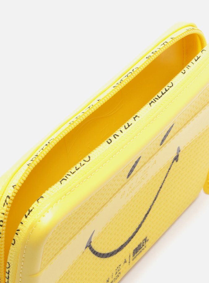 Clutch Amarela Alça Malu Smiley