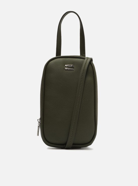 Mini Bolsa Porta-Celular Verde Militar