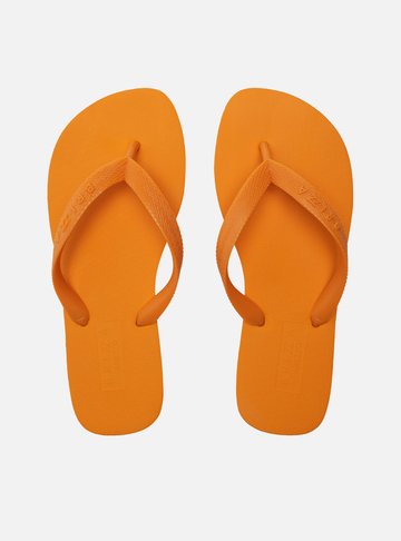 Chinelo de Dedo Laranja Basic Brizza