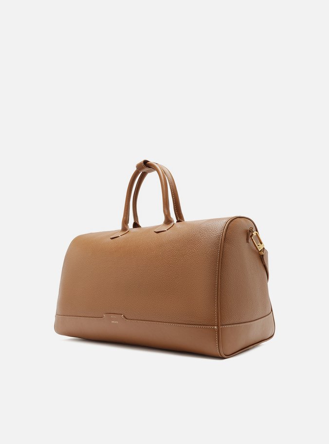 Bolsa de Viagem Caramelo Couro  Grande