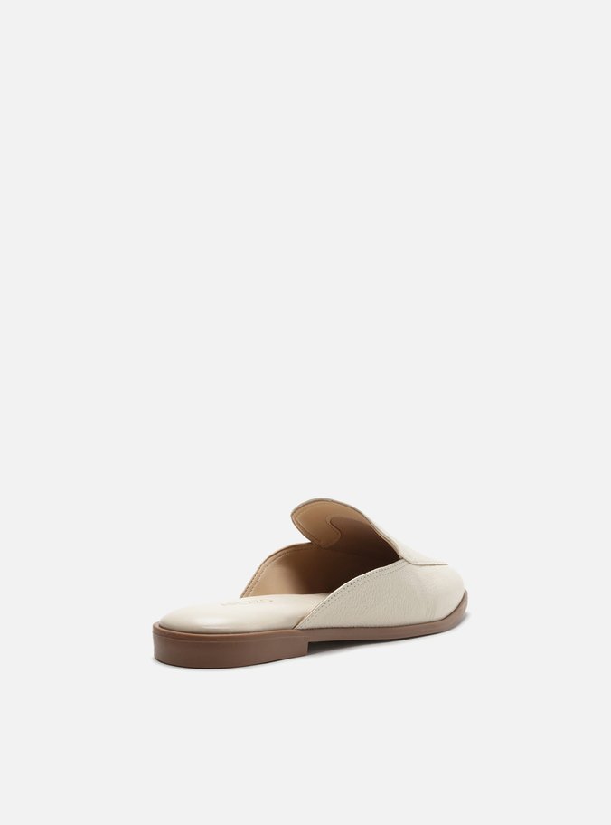 Mule Off-White Rasteira