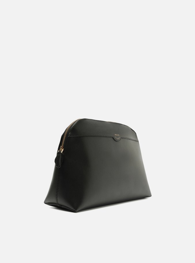 Necessaire Preta Zíper Tag