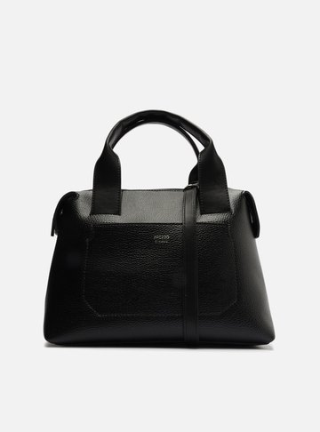 Bolsa Bowling Preta Cassia Grande