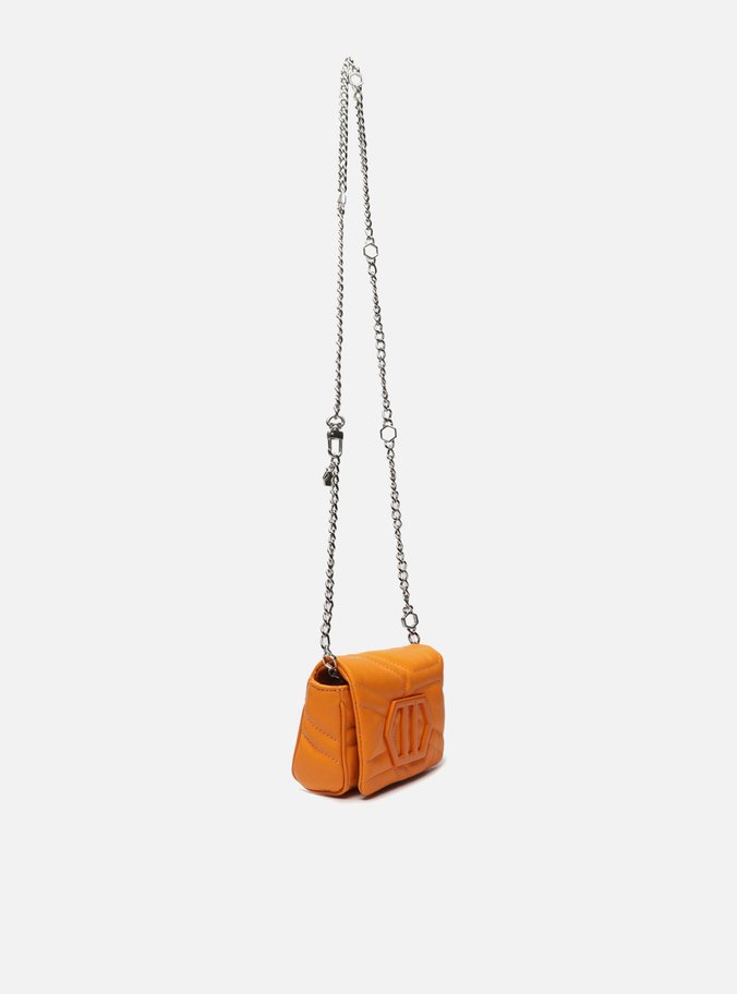 Bolsa Tiracolo Laranja Couro Emma