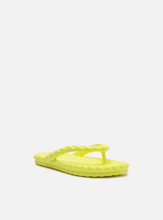 Chinelo de Dedo Amarelo Marrocos Neon