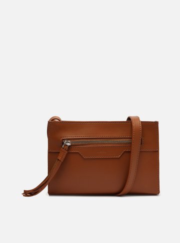 Bolsa Tiracolo Marrom Pietra Pequena