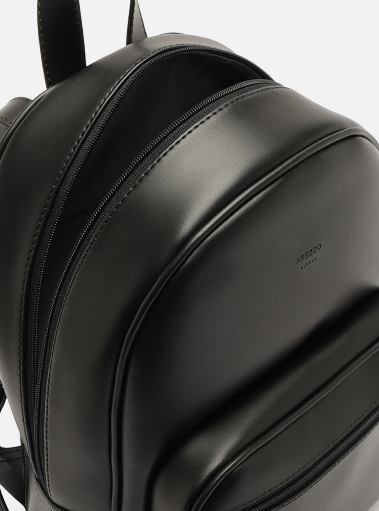 Bolsa Mochila Preta Grande Metais — foto 4