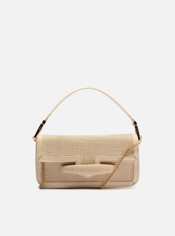 Tiracolo Off-White Textura Média Lenny