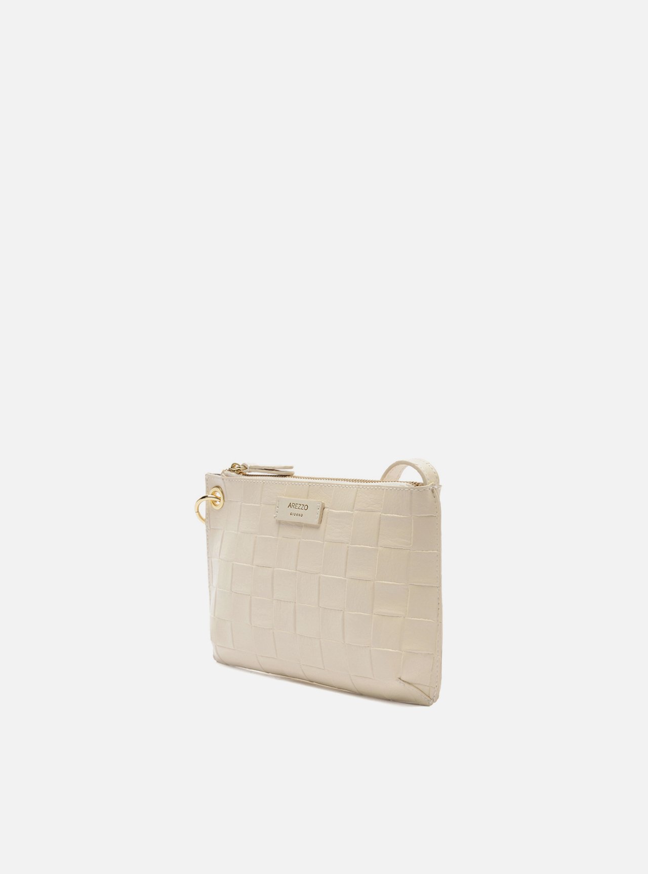 Bolsa Tiracolo Off-White Tressê Pequena Tag — foto 2
