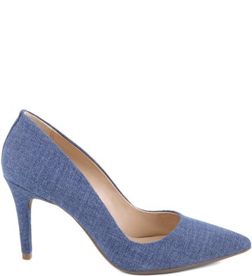 Scarpin Médio Denim