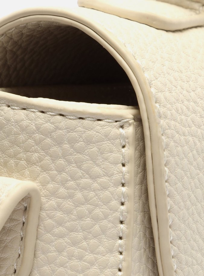 Bolsa Tiracolo Off-White Média