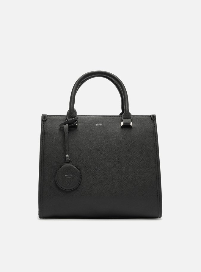 Bolsa Preta Tote Média