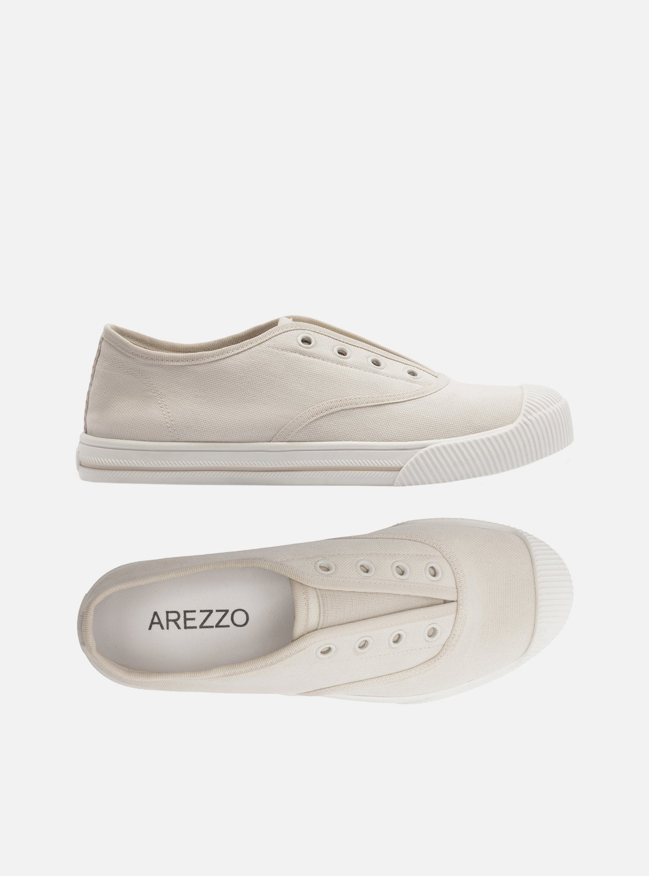 Tênis Slip On Azul Lona Elástico — foto 5