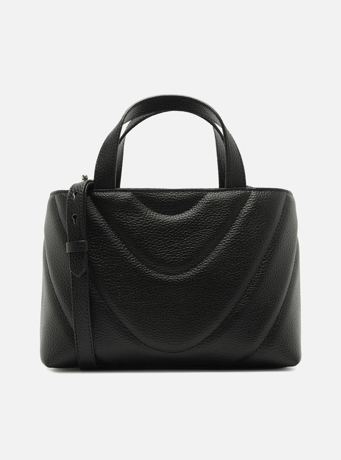 Bolsa Tote Preta Zíper Média