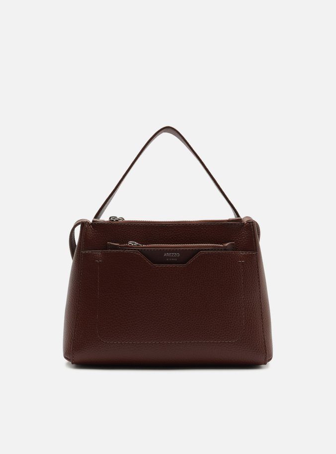 Bolsa Tote Marrom Média Metais