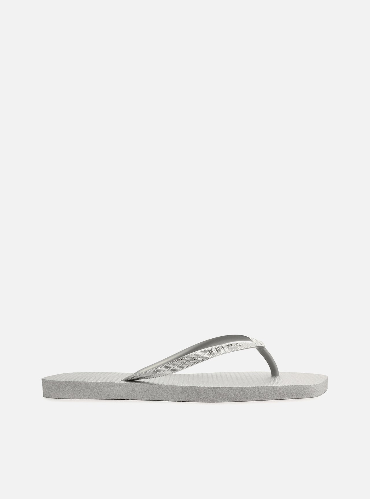 Chinelo de Dedo Prateado Square Brizza — foto 3