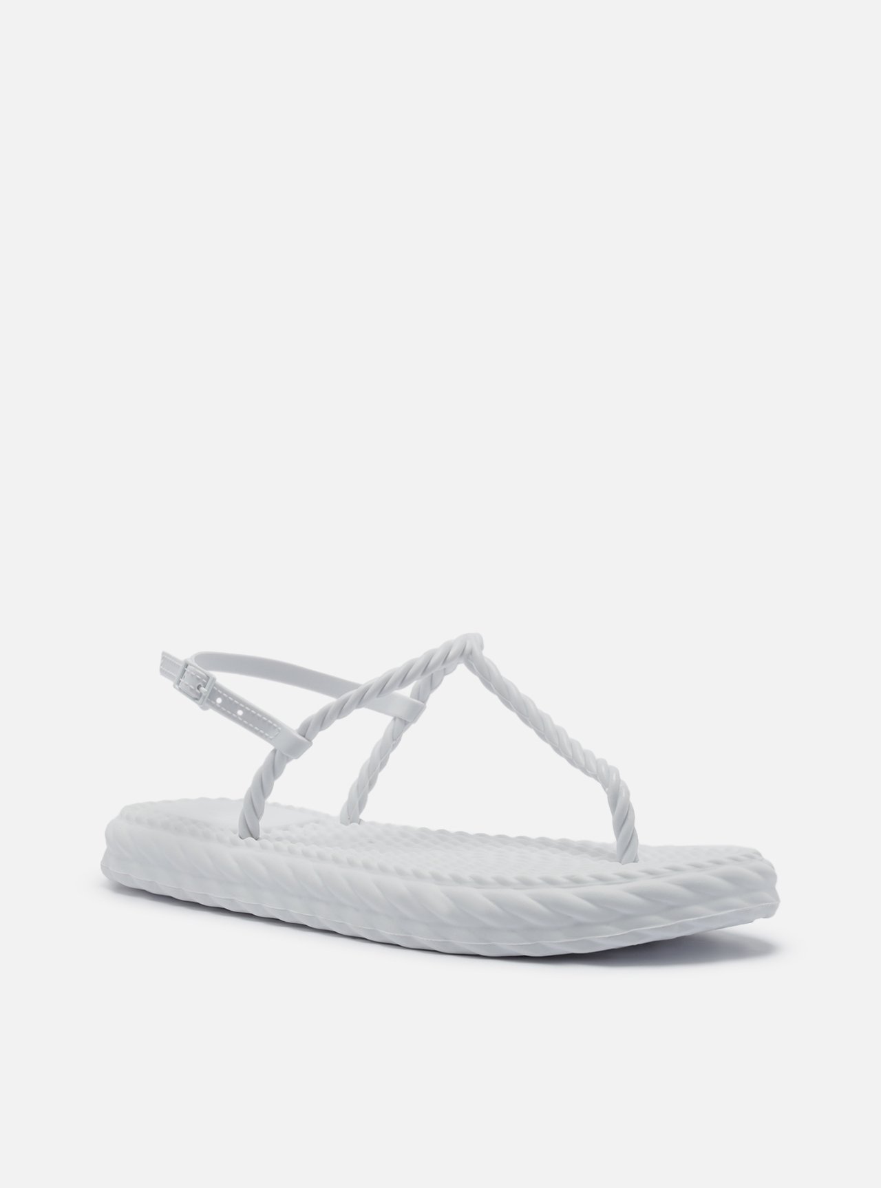 Sandália Branca Slim Marrocos Brizza — foto 2