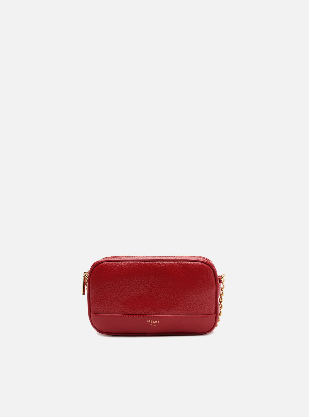 Bolsa Tiracolo Vermelha Pequena Corrente — foto 1
