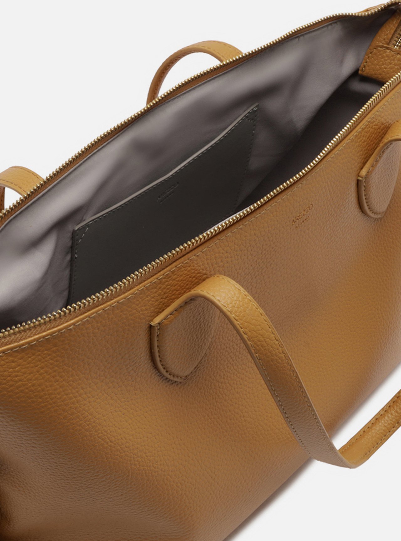 Bolsa Shopping Marrom Texturizada Grande Fivelas — foto 4