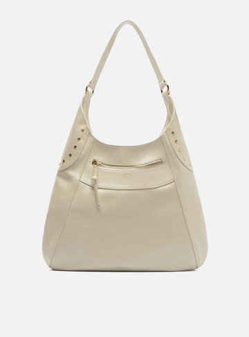 Bolsa Hobo Off-White Grande Rebites Laterais