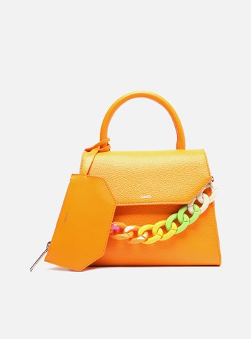 Bolsa Satchel Laranja Iara Média Color