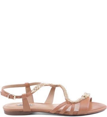 Rasteira Adorno Snake Blush