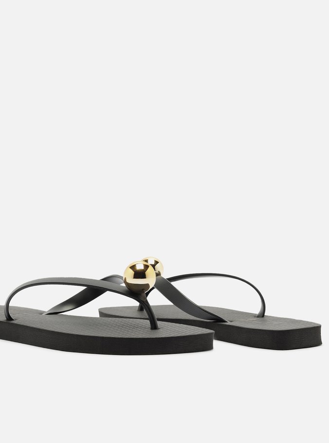 Chinelo de Dedo Preto Brizza