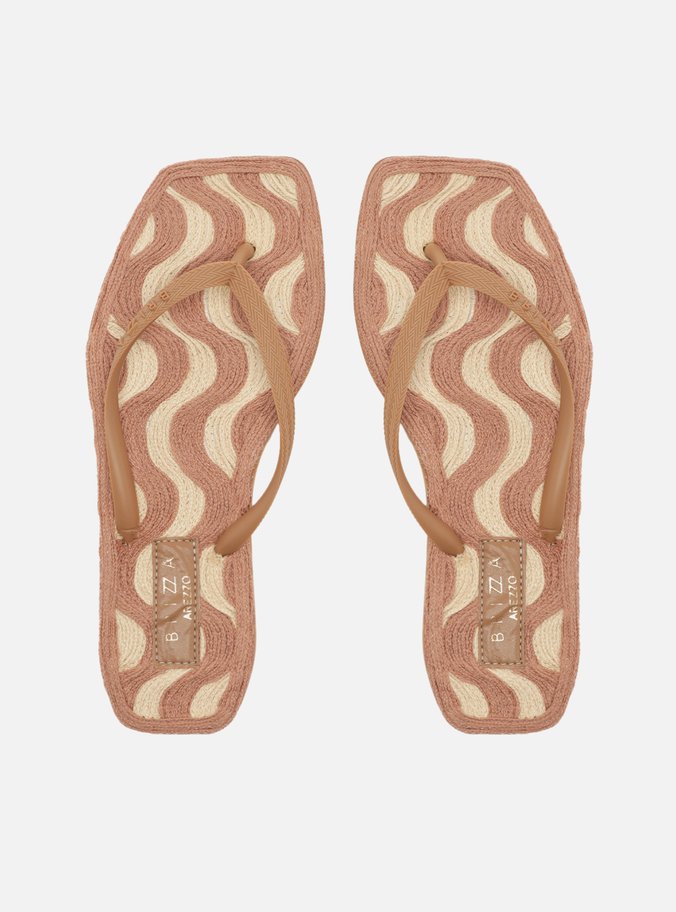 Chinelo de Dedo Marrom