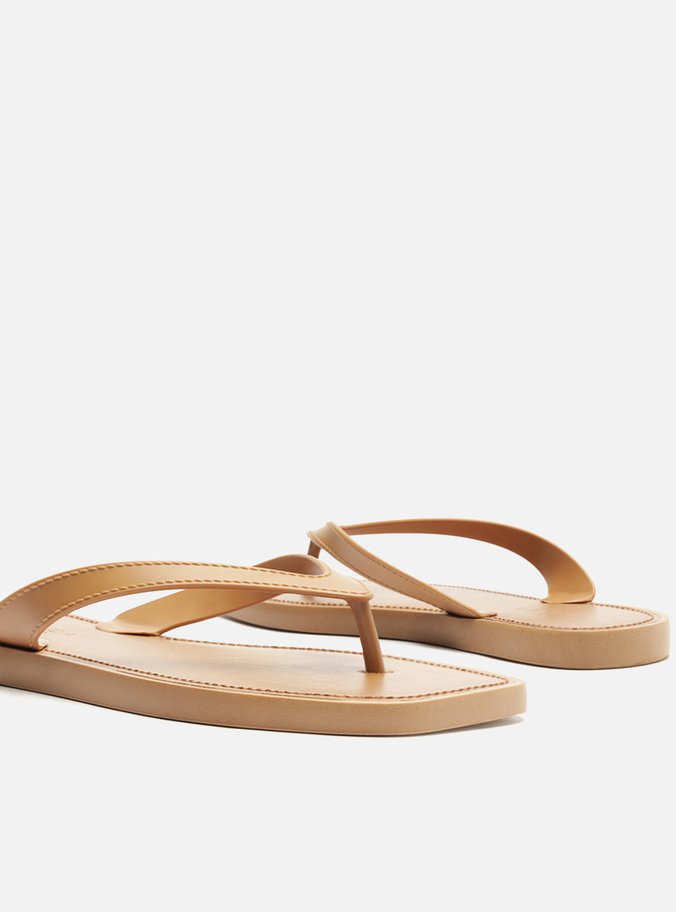 Chinelo de Dedo Marrom Tira V Brizza